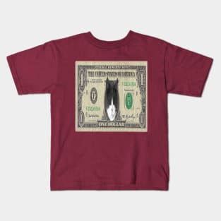 CAT DOLLAR BABY Kids T-Shirt